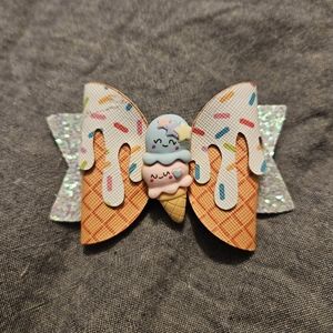 3/$20 💥 Ice Cream Cone Hair Barret NWT